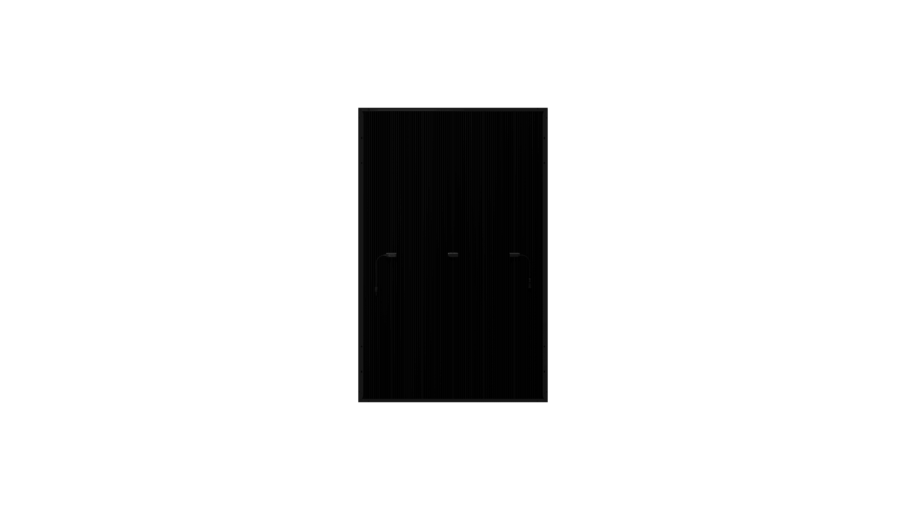Aiko ABC 485 Full Black double glass (GEN 3) - achteraanzicht