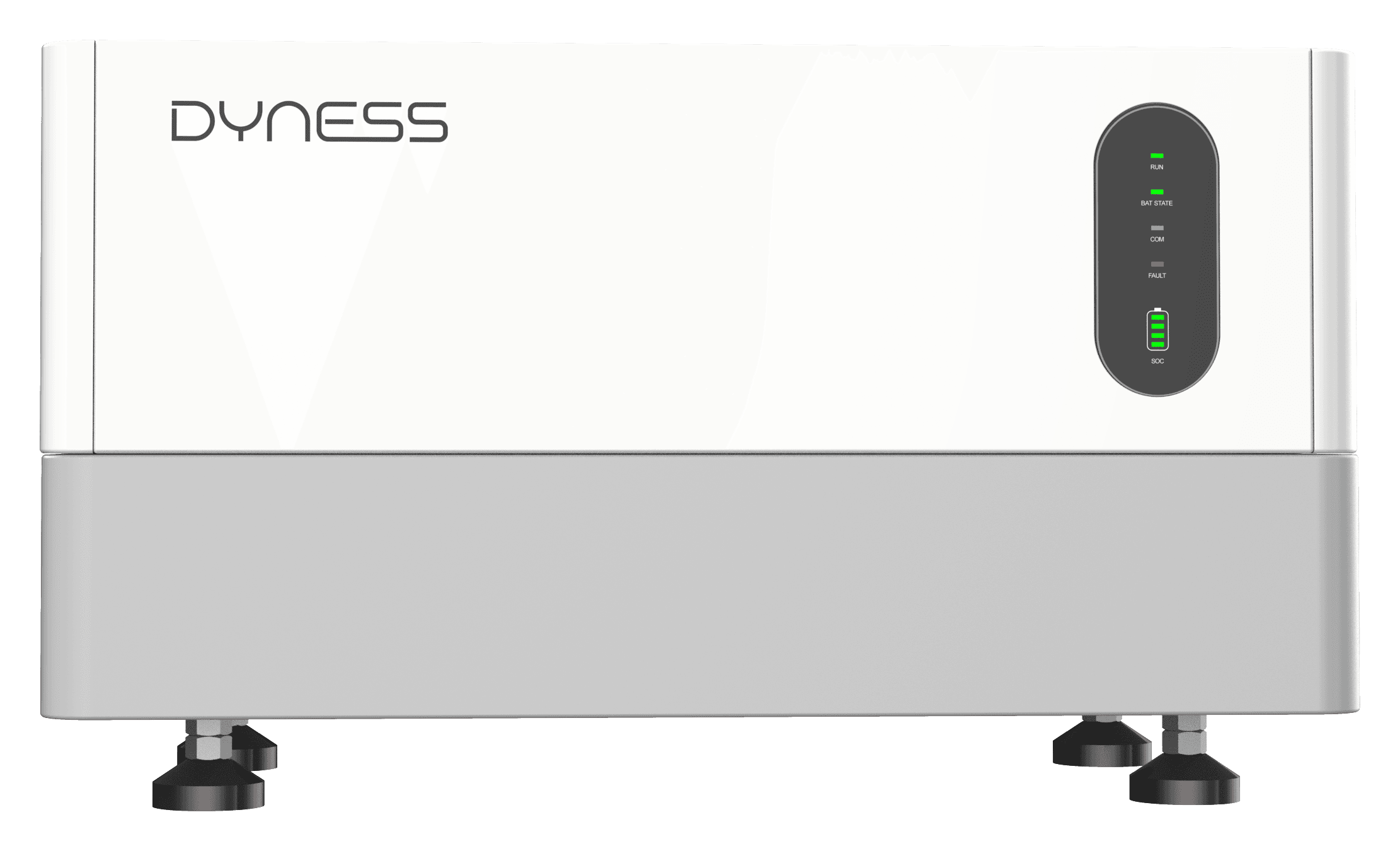 Dyness Tower Pro BDU op base (voorkant, configuratie)