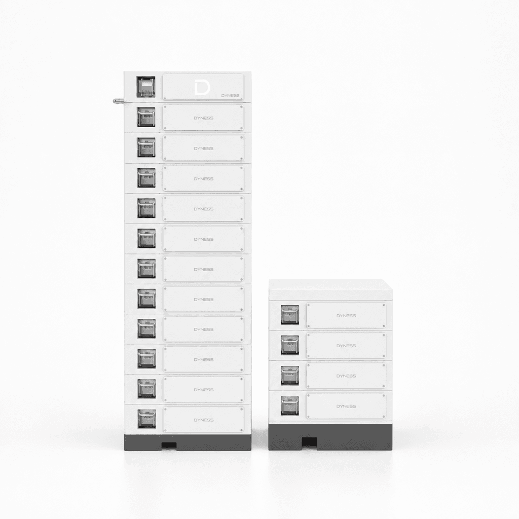 Stack 100 Battery Module: S51100 batterijen rear view
