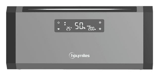 Hoymiles HiBattery 1920 AC (HB-1920-AC-SV) thuisbatterij voorkant