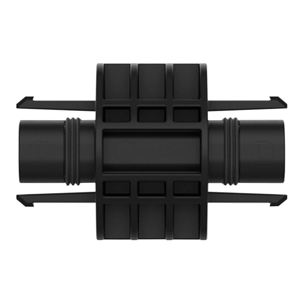 HMS extension connector bekabeling vooraanzicht