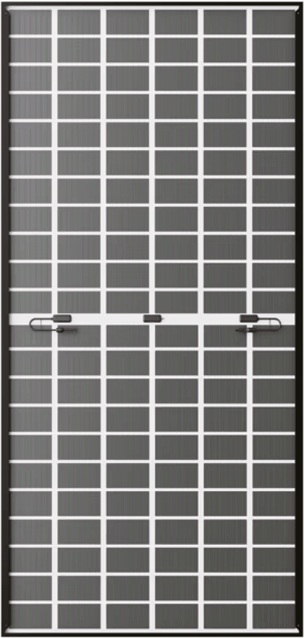 LONGi Hi-MO X10 Guardian Anti-Glare LR8-66HVD-AG2-630 achteraanzicht