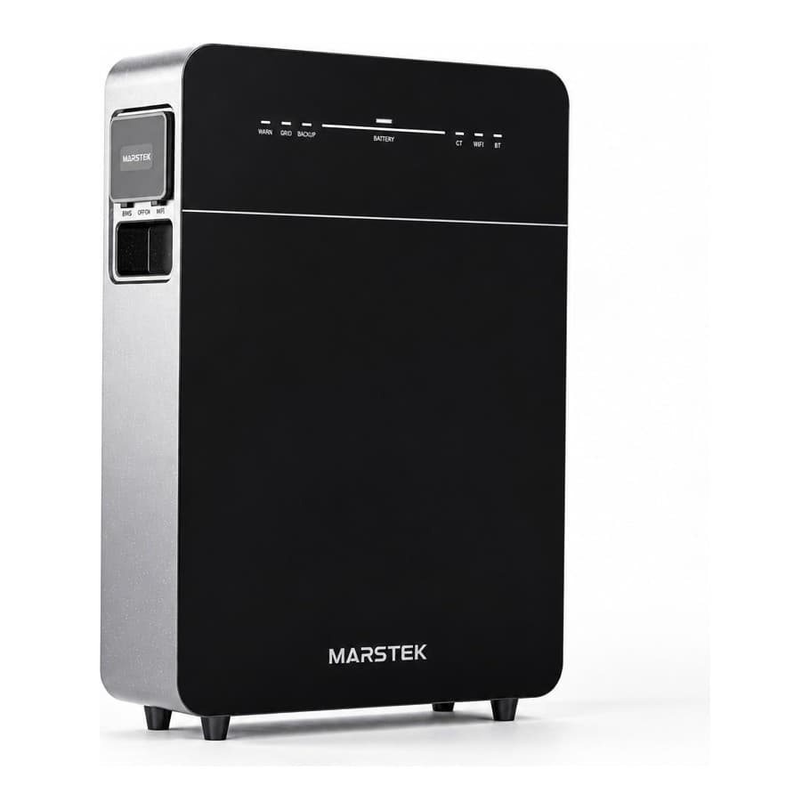 Marstek Venus-E 3.0 5,12 kWh batterijen vooraanzicht