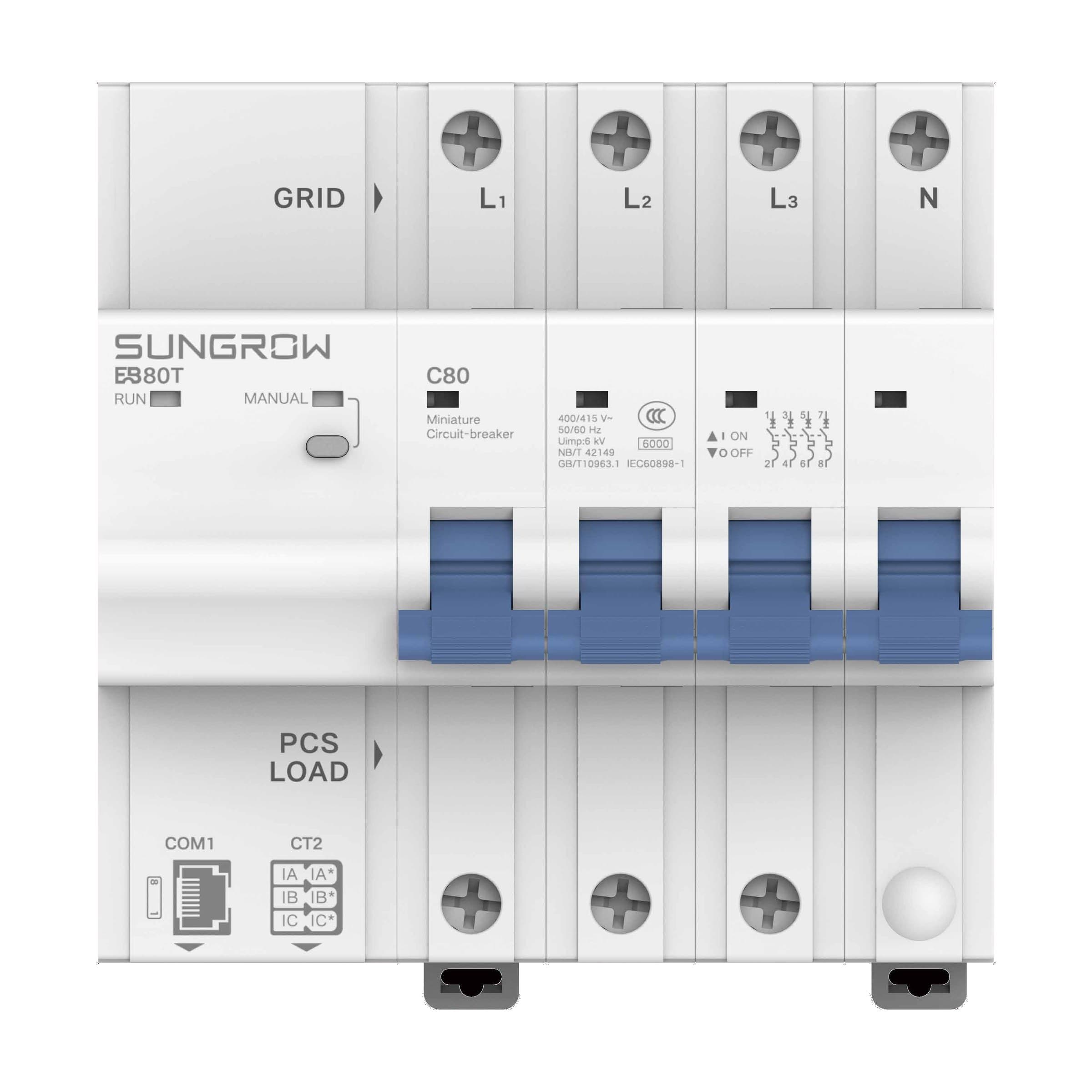 Sungrow PowerHarbor SH10TA + EnergyBridge vooraanzicht