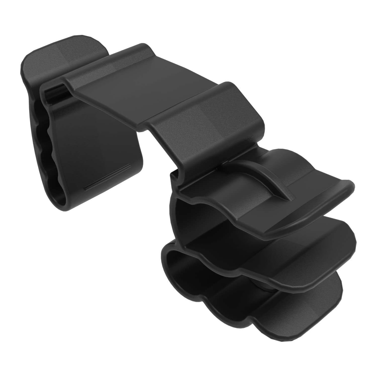 Kabelclip voor montagerails montagesystemen vooraanzicht