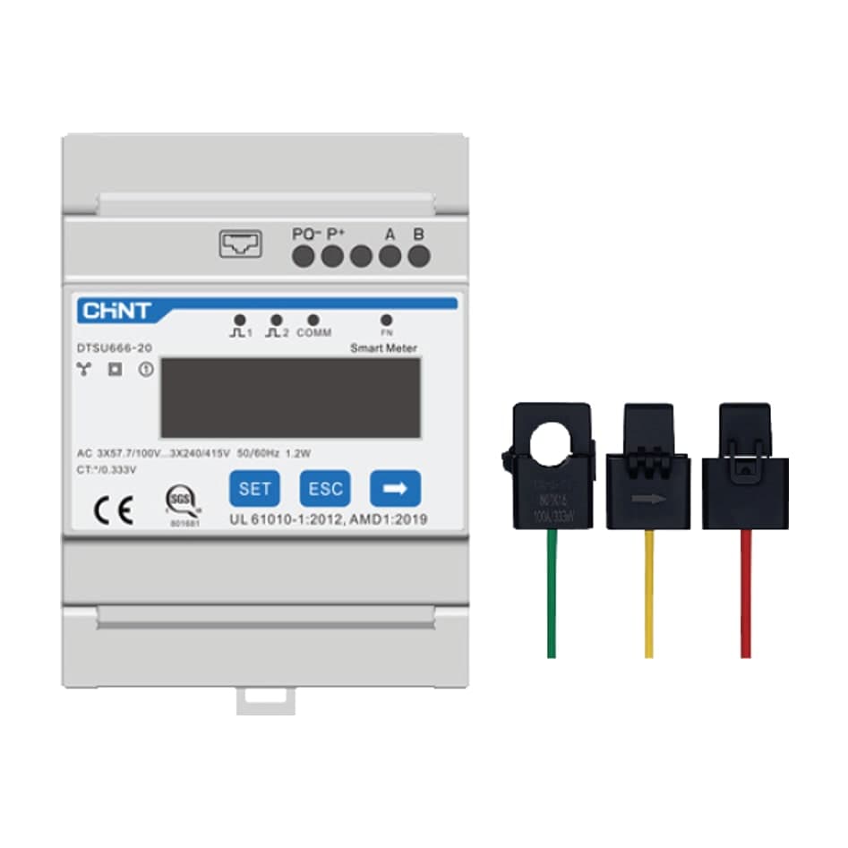 Sungrow DTSU666-20 CT-meter accessoires vooraanzicht